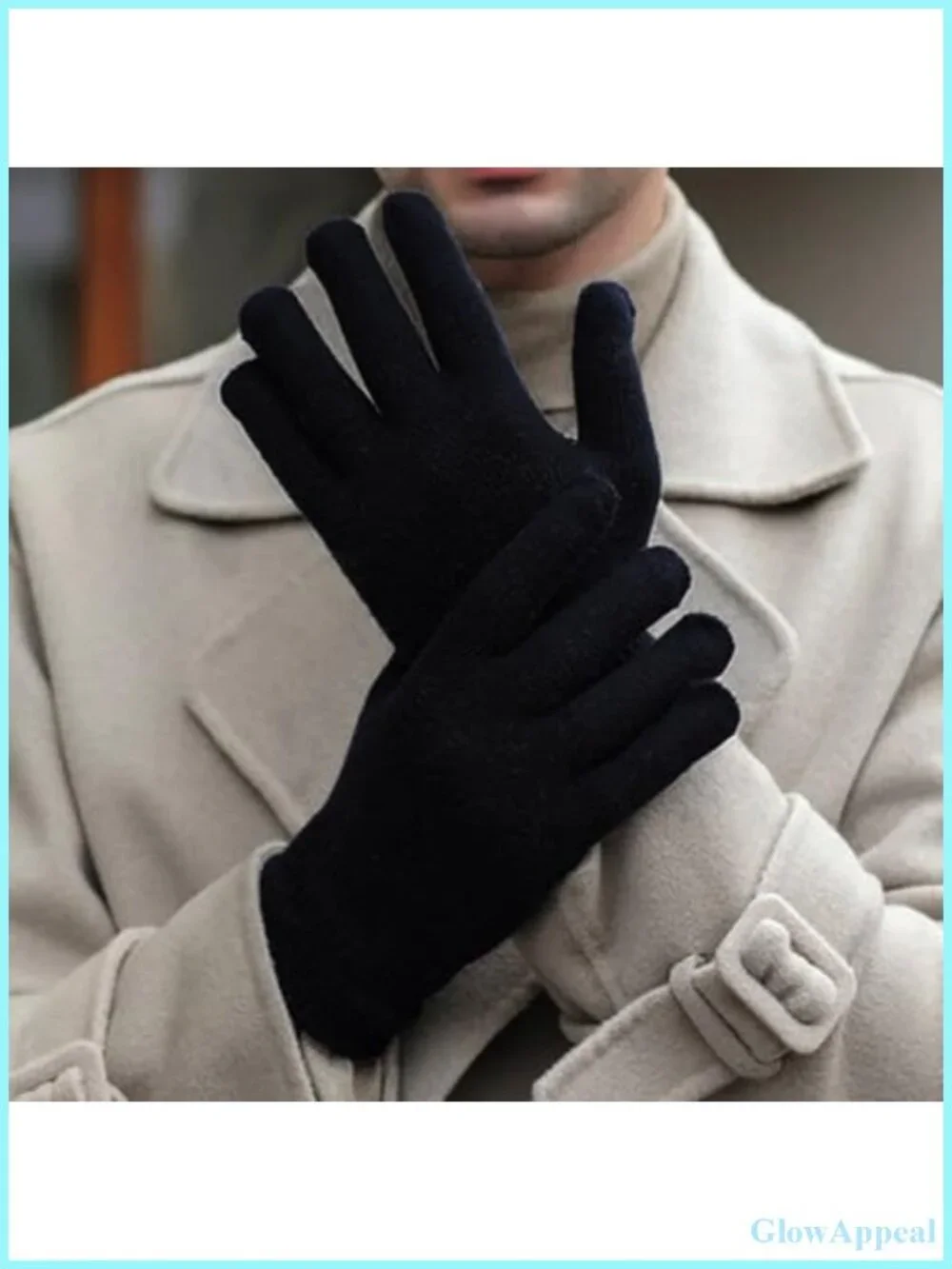 6 Pairs Winter Knit Gloves for Women Men Warm Acrylic Driving Running Hiking